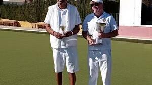 Gent’s championship Mike Ward with runner up Steve Jackson